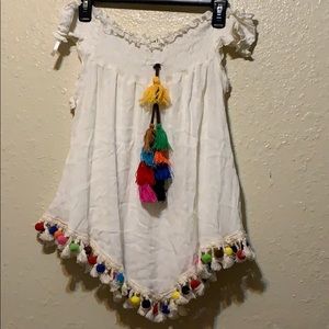 Off the shoulder shirt